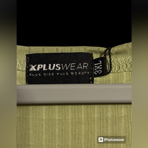 NWT•Lime Green Sleeveless Duster size 3X - Picture 3 of 5